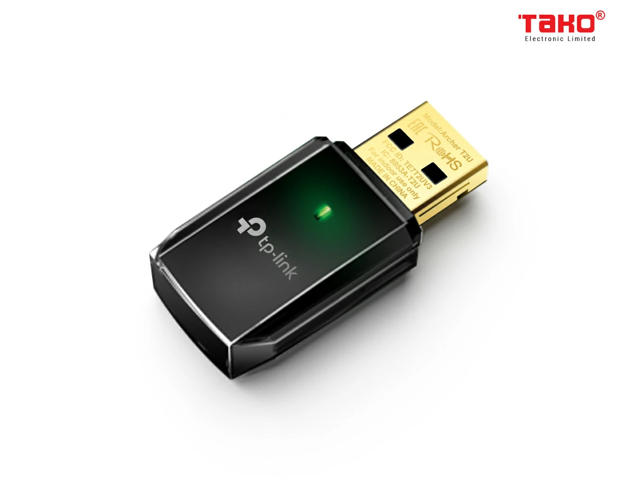 Archer T2U Bộ chuyển đổi USB băng tần kép không dây AC600 6