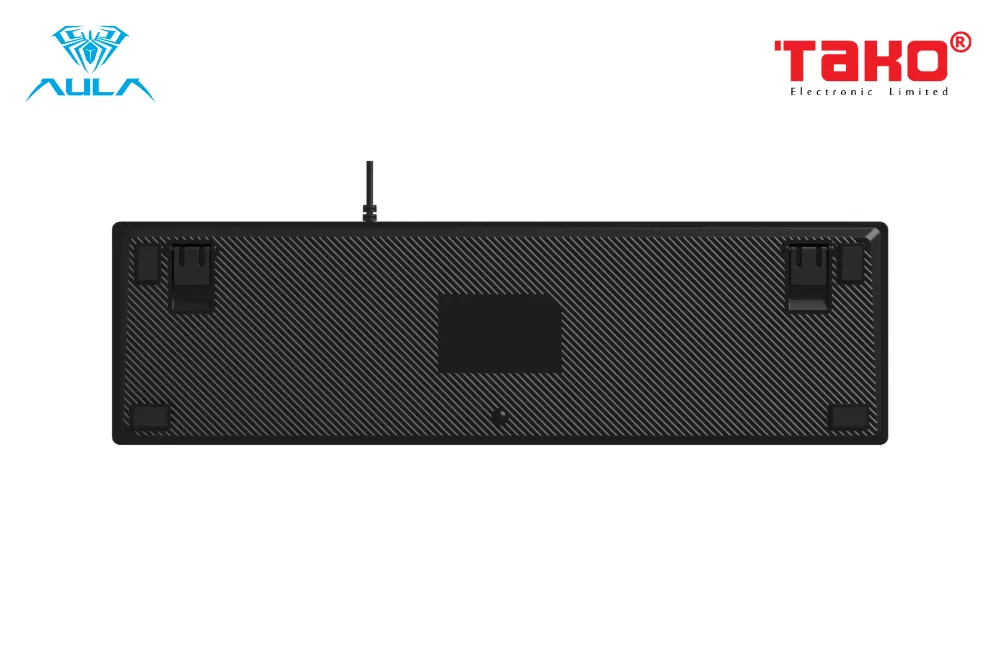 AULA S500 (4548) BÀN PHÍM CƠ GAMING CÓ DÂY (Phiên bản Xám + đen + vàng/ Blue switch) 1