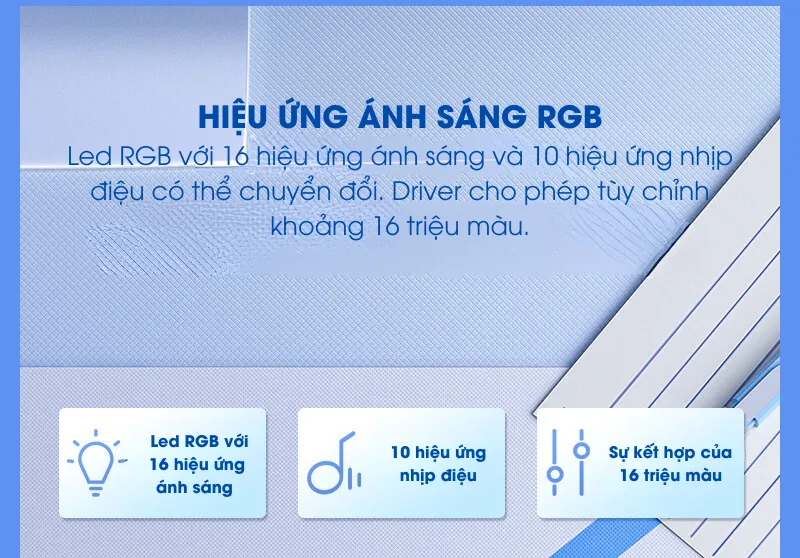 LEOBOG A75 BÀN PHÍM CƠ GAMING 3 MODE