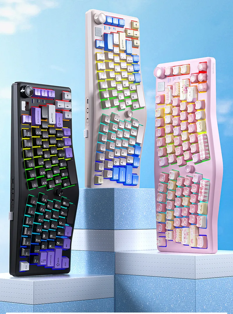 LEOBOG A75 BÀN PHÍM CƠ GAMING 3 MODE